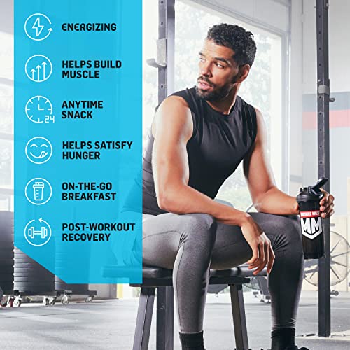 Muscle Milk ZERO, 100 Calorie Protein Powder, Vanilla, 15g Protein, 1.65 Pound, 25 Servings - AB Mystery