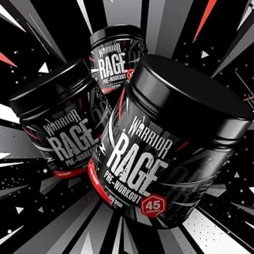 Warrior, Rage - Pre-workout Powder - 392g - Energy Drink Supplement with Vitamin C Warrior