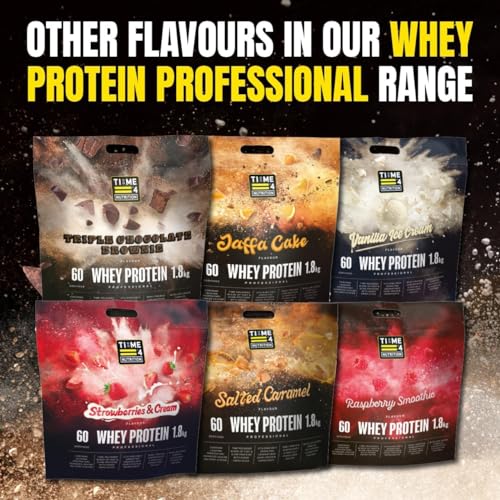 Time 4 Whey Protein Professional Time Release Grass Fed Native Whey Protein Powder, Whey Concentrate Time 4 Nutrition