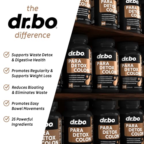 Colon Cleanse Pills Body Detox - Intestinal Guard Cleanser for Stomach - Natural Weight - AB Mystery