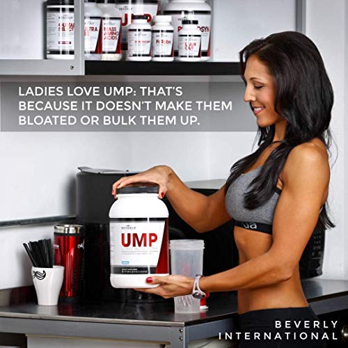Beverly International UMP Protein Powder, Chocolate. Unique Whey-Casein Ratio Builds - AB Mystery