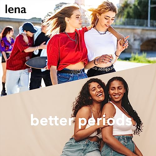 Lena Menstrual Cup | 12hr Reusable Period Silicone Soft Cup | Tampon and Pad Alternative - AB Mystery