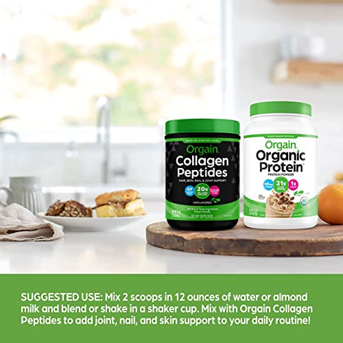 Orgain Organic Vegan Protein Powder, Iced Coffee - 21g Plant Based Protein, Gluten Free - AB Mystery