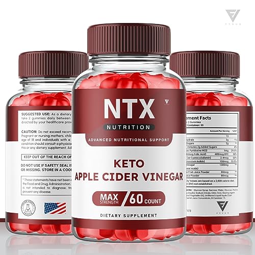 (2 Pack) NTX Keto Gummies for Weight Loss, NTX Keto ACV Gummies Advanced Weight Loss