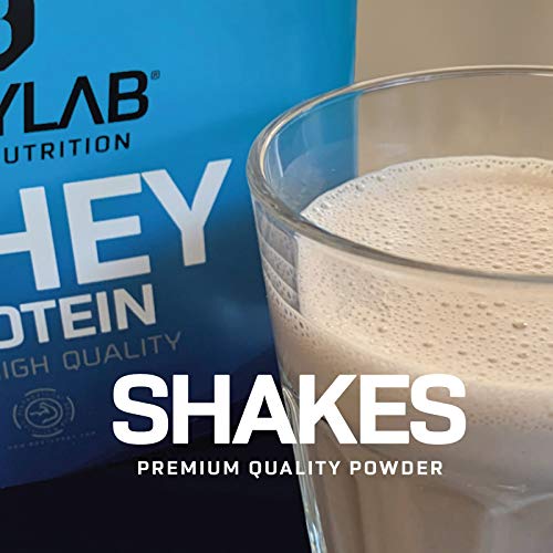 Bodylab24 Whey Protein Powder Milk Chocolate 1kg, Protein-Shake for Your Workout Bodylab24