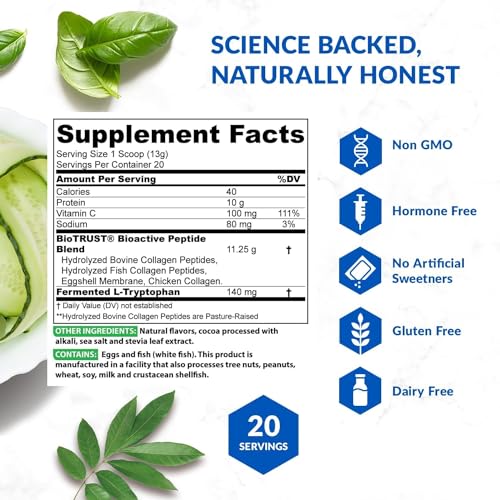 BioTrust Ageless Multi Collagen Peptides Powder – 5 Types (I, II, III, V, X) – Fruit Punch - AB Mystery