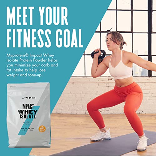 Myprotein Impact Whey Isolate Protein Powder (Caramel, 2.2 Pound (Pack of 1)) - AB Mystery