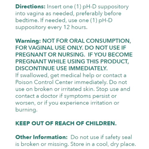 pH-D Feminine Health - Boric Acid Starter Bundle - pH-D Boric Acid Vaginal Suppositories 12 Count - AB Mystery