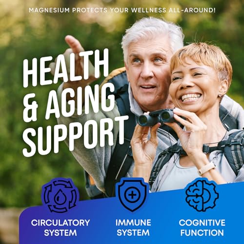 Magnesium Glycinate 500MG - Magnesium for Sleep - High Absorption Chelated Magnesiu - AB Mystery