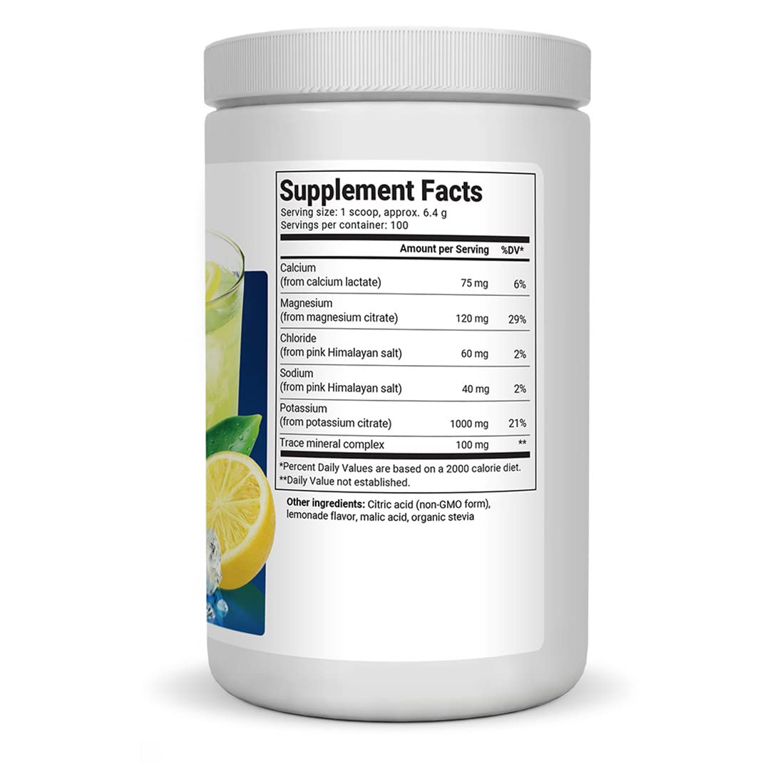 Dr. Berg's Electrolyte Powder 100 Servings Bundle - Raspberry Lemon & Lemonade - AB Mystery