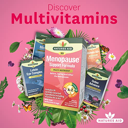 Natures Aid Menopause Support Formula 30caps - AB Mystery