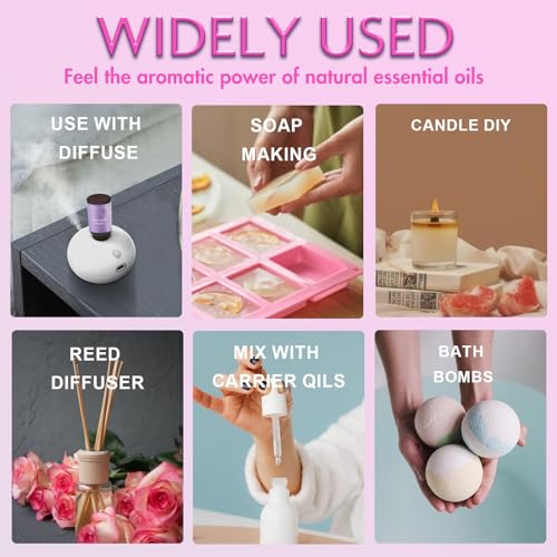 WECONA Essential Oils for Diffusers For Home - Dreamland Slumber Aromatherapy Oils Set - AB Mystery