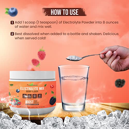 Electrolyte Powder - Refreshing Workout Recovery Electrolytes, Sugar Free, Gluten Free - AB Mystery