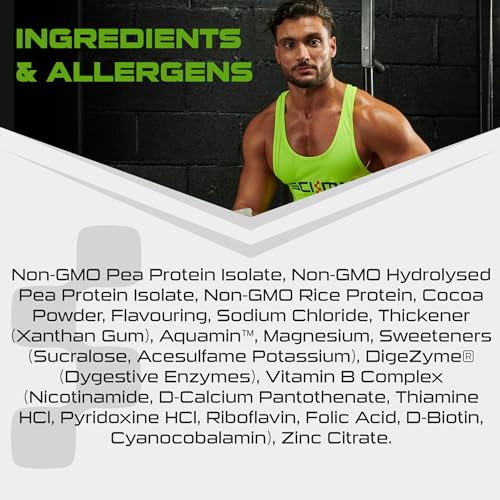 SCI-MX Ultra Plant - Salted Caramel Peanut Flavour Vegan Protein Powder Blend + Vitamin B Complex SCI-MX