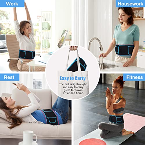 Red Light Therapy Near Infrared Light Therapy Wrap Belt for Body with Timer for Waist Back Shoulder - AB Mystery