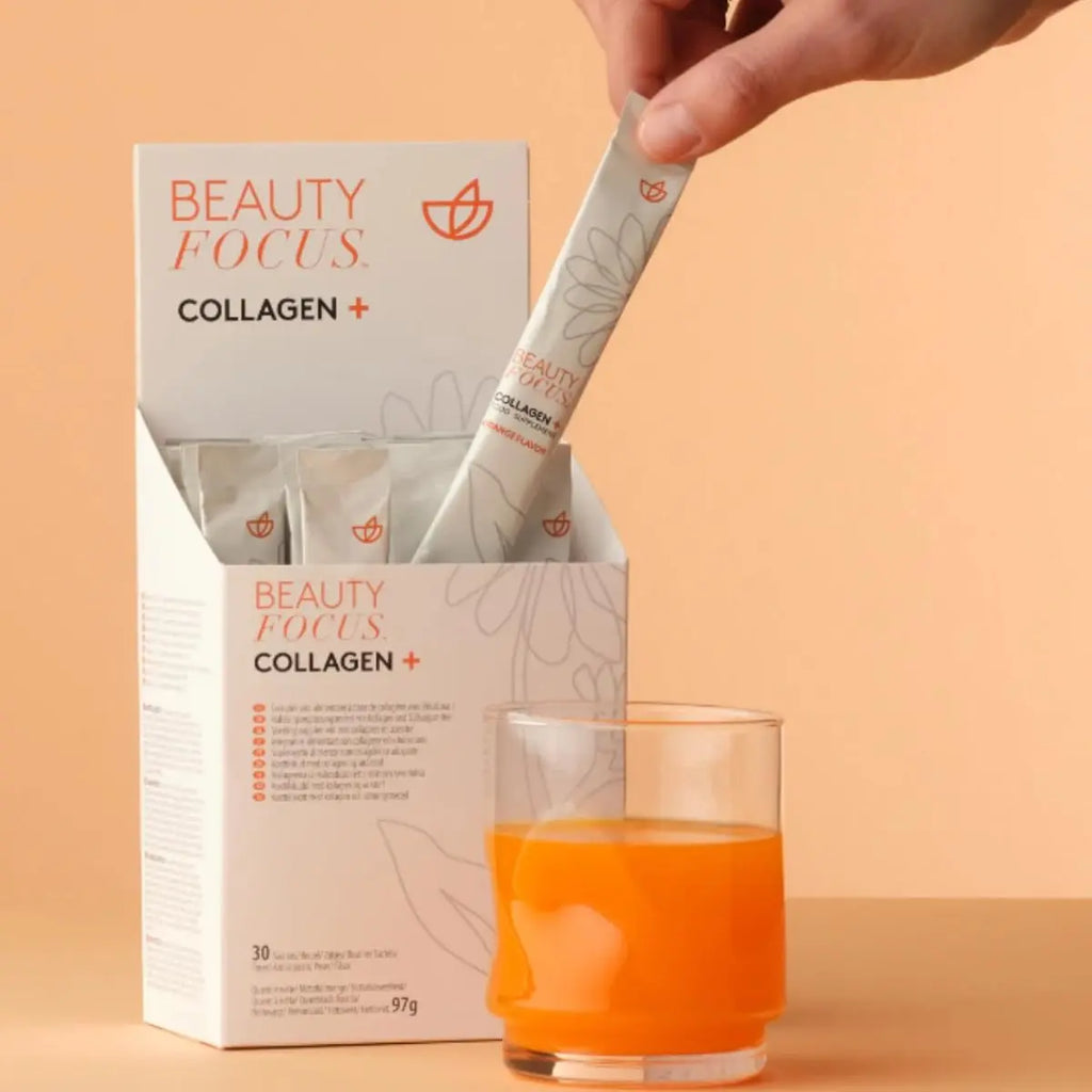 NuSkin Beauty Focus Collagen+ 30 sachets are Highly Digestible Collagen - AB Mystery