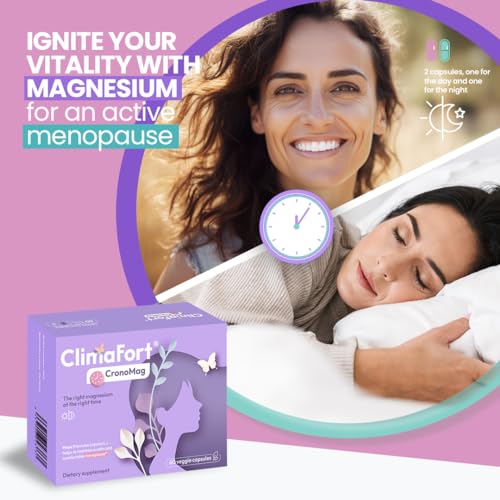 ClimaFort® CronoMag | Magnesium for Women in Menopause | The Right Magnesium at The Right time - AB Mystery