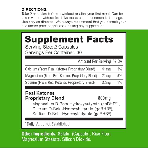 Real Ketones BHB Exogenous Ketones Keto Pills Keto Electrolytes Pills for Enhanced - AB Mystery