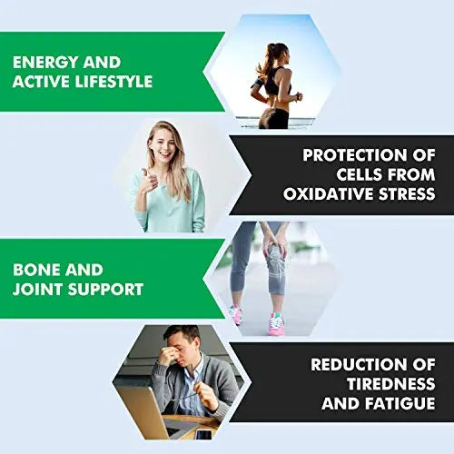 VitaBalance Collagen+ 60 Capsules for Skin, Hair, Nails, Joints & Connective Tissue - AB Mystery