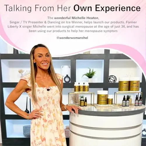 Meno II PRO Glow Marine Collagen Powder 10,000mg - High-Potency Supplements for Women Skin Hydration - AB Mystery