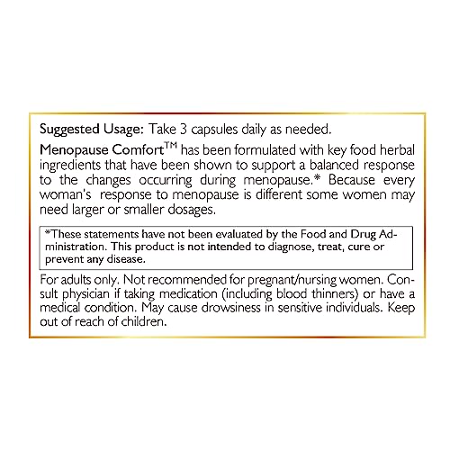 Menopause Comfort Fast Relief from Flushing, Cooling Herbal Blend by Coco March - Dairy Free - AB Mystery