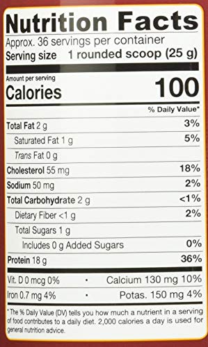 Jarrow Formulas Whey Protein With 18 g of Protein, 3.8 g of BCAAs, & Glutamine, Dietary - AB Mystery