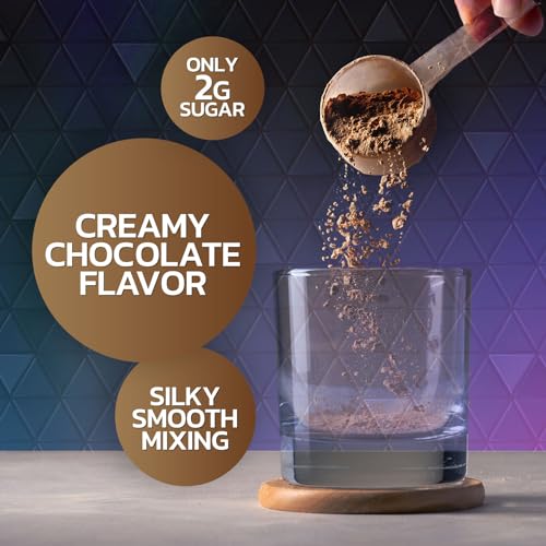 Whey Protein Powder 24g - Chocolate Ice Cream Whey Isolate Protein for Muscle Growth - AB Mystery