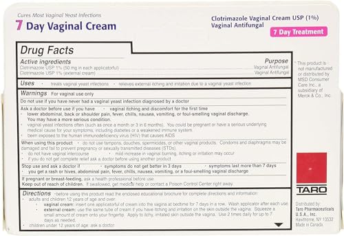Taro Clotrimazole 7 Vaginal Cream 45 g - AB Mystery