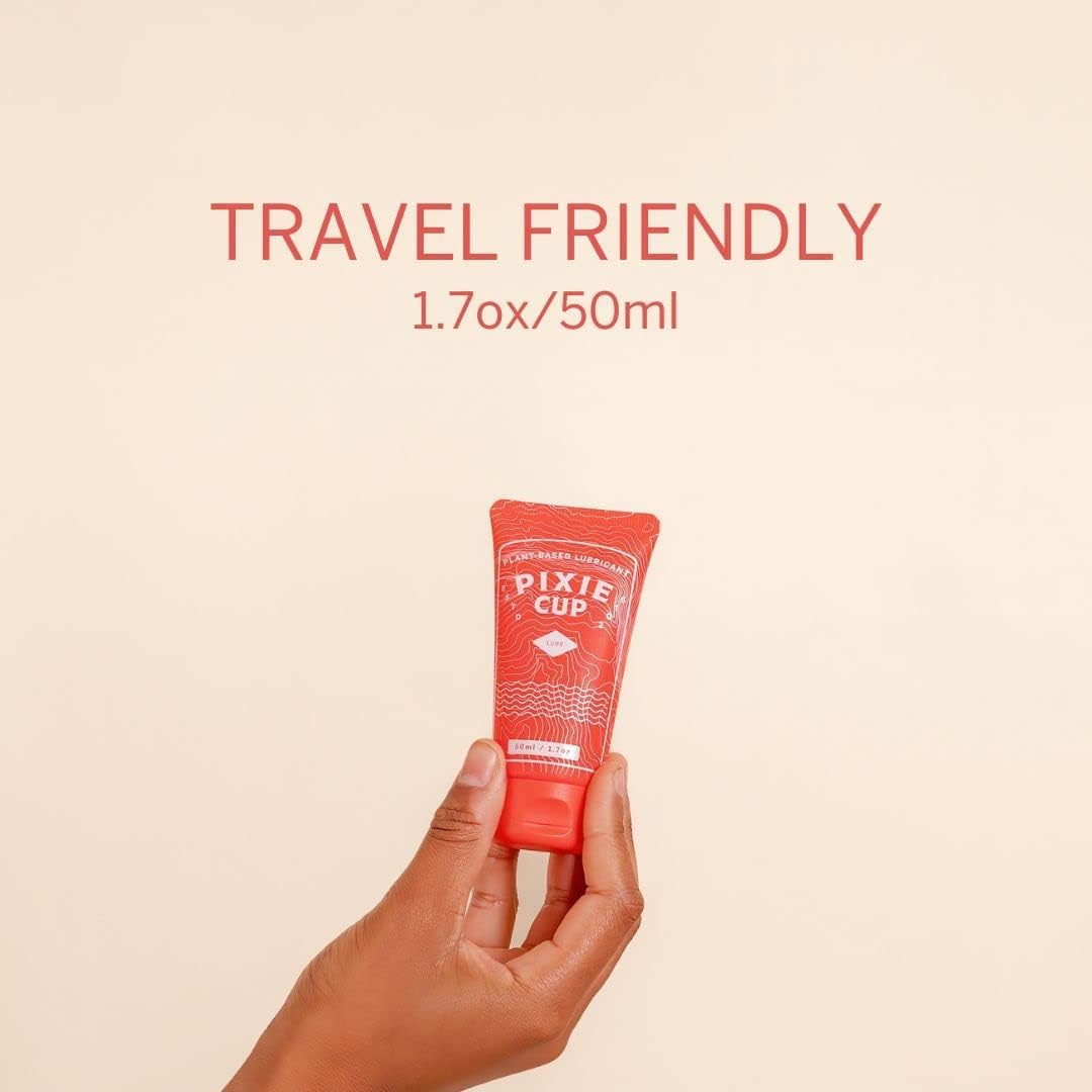 Pixie Menstrual Cup Lube - Make it Easy to Insert Your Period Cups - All Natural Water Based Lubricant - AB Mystery