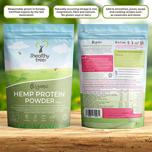 Organic Hemp Protein Powder by TheHealthyTree Company - Harvested in Europe TheHealthyTree Company