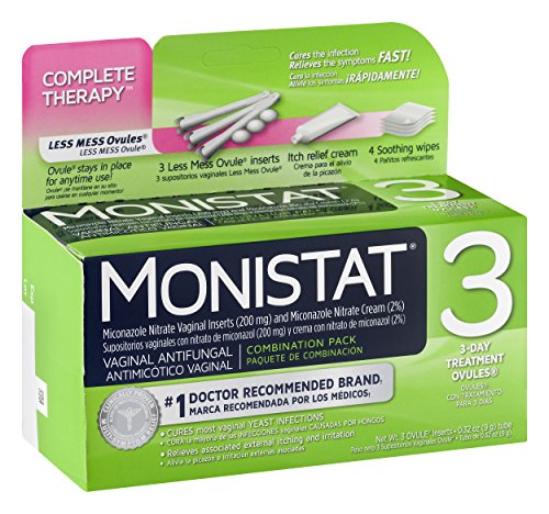 Monistat 3 Day Triple Action Combo Pack, Odorless, White - AB Mystery
