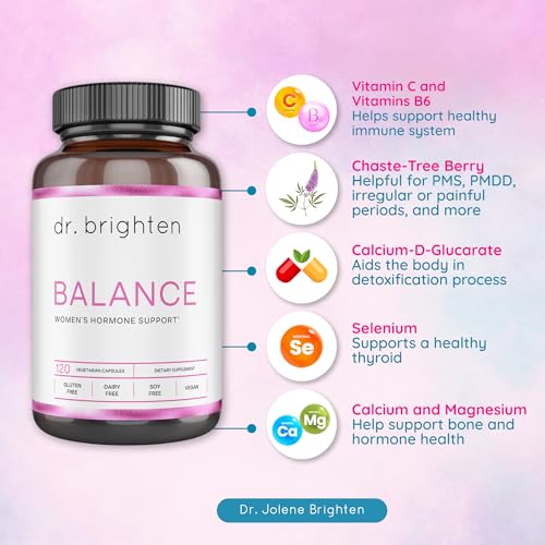 Dr. Brighten Balance - Hormone Balance for Women with Chasteberry and DIM - Targets - AB Mystery