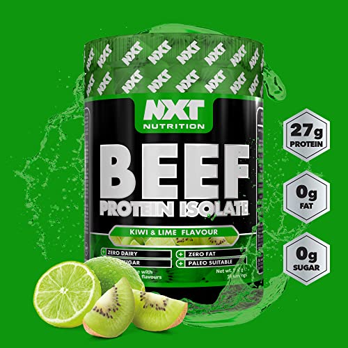 NXT Beef Protein Isolate 540g - High Protein Powder in Natural Amino Acids - Paleo, Keto Friendly NXT Nutrition
