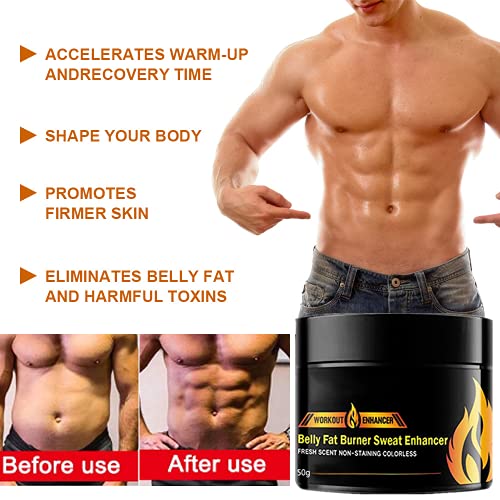 3pcs Hot Cream, Workout Enhancer Gel Slimming Shaping Cream, Fat Burning Cream - AB Mystery