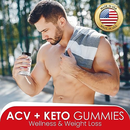 Nutrocell Simpli Health ACV Ketos Gummies Keto Apple Cider Vinegar 1050mg - AB Mystery