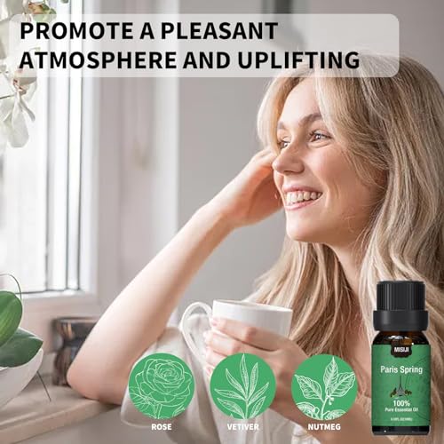 MISIJI Getting Power Essential Oils Set-Essential Oils for Diffuser for Home,Diffuser Oils Scents - AB Mystery