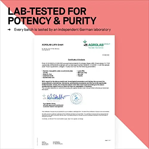 DESEJR Collagen & Hyaluronic Acid 90 Capsules (3 Months) - AB Mystery