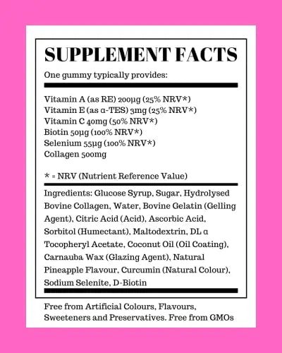 Collagen Gummies with Vitamins for Women Men Adults - Skin, Hair, Nail & Cartilage Health - AB Mystery