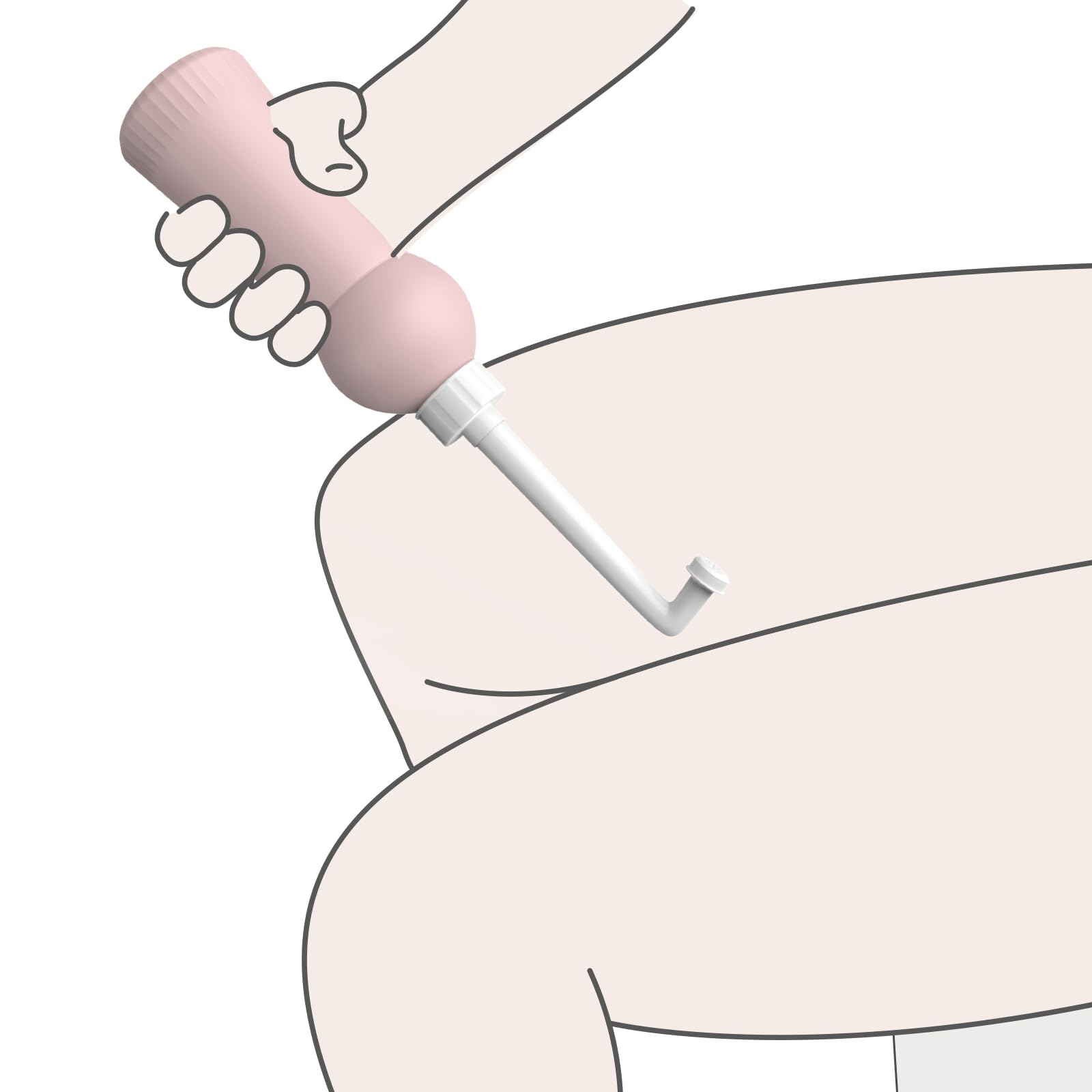 Momcozy 17oz Postpartum Upside Down Peri Bottle, Ergonomic, Perfect for Maternity Women Moms - AB Mystery