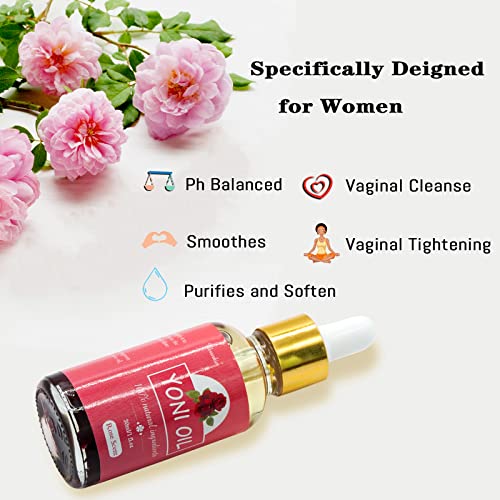 2 Packs Yoni Oil for Women, All Natural Feminine Oil Intimate Deodorant for Women, Ph Balanced - AB Mystery