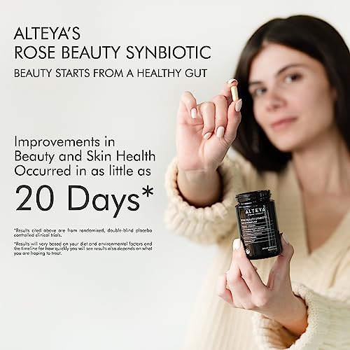 Alteya Organics Beauty Prebiotics + Probiotics and Rose Extracts, Skin Beauty from Within Supplement - AB Mystery