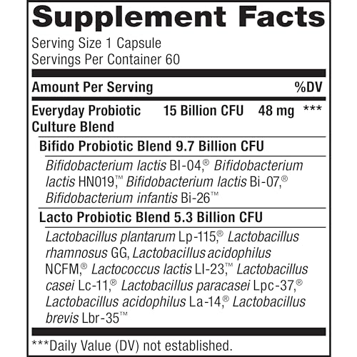 Renew Life Everyday Probiotic Capsules, Daily Supplement Supports Urinary, Digestive - AB Mystery