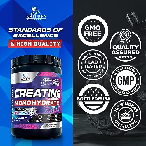 Micronized Creatine Monohydrate Powder - 100% Pure Unflavored Creatine Powder - AB Mystery