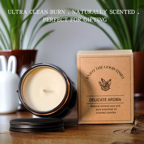 LuxElegance Sales Clearance: Bath and Body Works Aromatherapy Candles, Long Burn Soy Wax Candles - AB Mystery