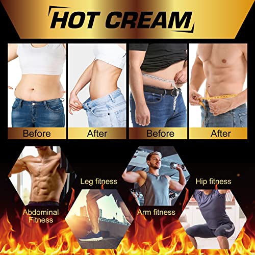 Hot Sweat Cream, Fat Burning Cream for Belly, Natural Sweat Enhancer Cream for Men - AB Mystery