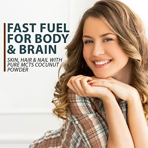 Keto MCT Oil Powder Pure Coconut MCT Keto Coffee Creamer | Premium Quality C8 Easily Absorbed & Digested - AB Mystery