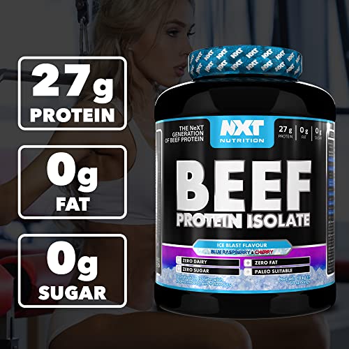 NXT Nutrition Beef Protein Isolate Powder - Protein Powder High in Natural Amino Acids NXT Nutrition