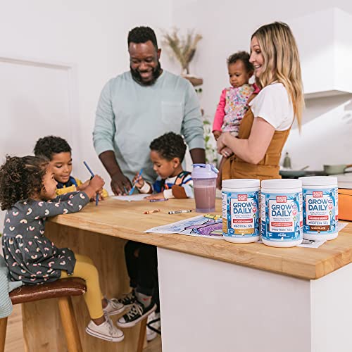 Grow Daily 3+ Shake Mix 7-serving Canister by Healthy Heights - Protein Powder - AB Mystery