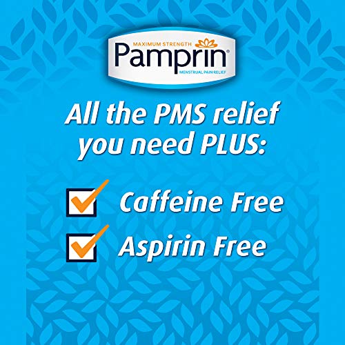 Pamprin Multi-Symptom Formula, with Acetaminophen, Menstrual Period Symptoms Relief including Cramps - AB Mystery