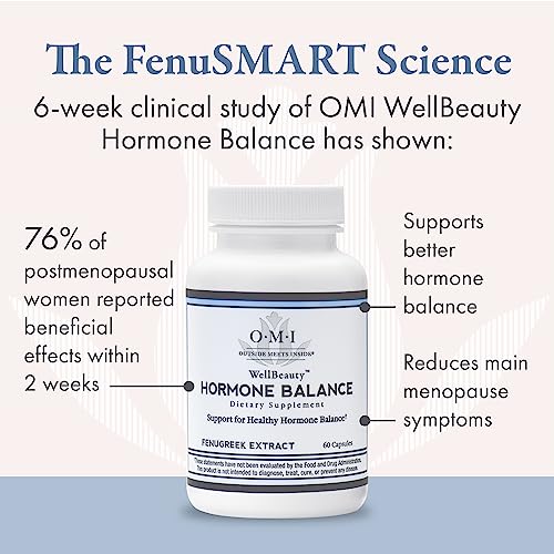 OMI WELLBEAUTY Hormone Balance for Women, Menopause Supplement, Hot Flash, Stress and Sleep Support - AB Mystery